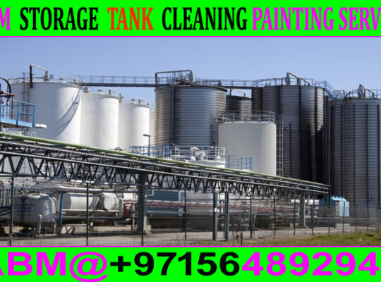 Oil Storage Tank Cleaning Services work Ajman