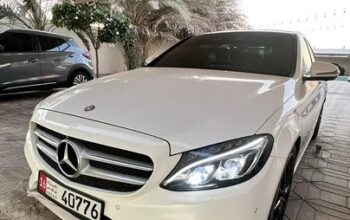 مرسيدس c200 موديل 2016 خليجي في قمة النظافة