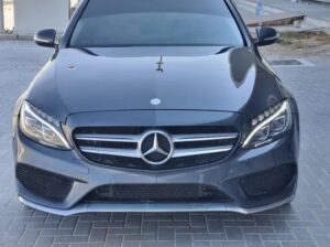 مرسيدس C300 رمادي 2015 امريكا