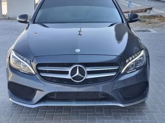 مرسيدس C300 رمادي 2015 امريكا