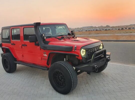 JEEP WRANGLER 2013 GCC VERY CLEAN IN SIDE AND OUT