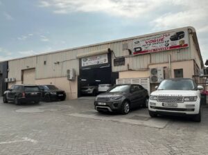 Range Rover and Rolls Royce Auto workshop