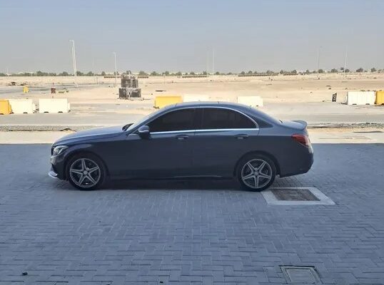 مرسيدس C300 رمادي 2015 امريكا