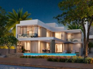 Palm Groove Villas on Sobha Siniya Island