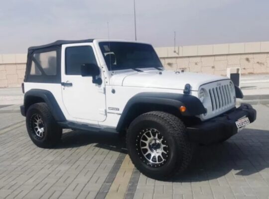 Jeep Wrangler JK Sport 2018 – Low mileage 35,100 K