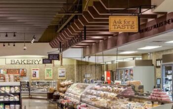 فرصة لقطة للبيع مخبز و سوبرماركت. Supermarket Bake