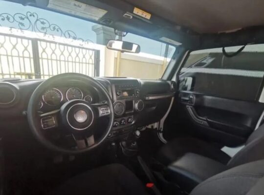 Jeep Wrangler JK Sport 2018 – Low mileage 35,100 K