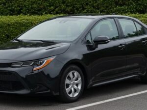 تويوتا كورولا سوداء 2020 ، black Toyota Corolla 20