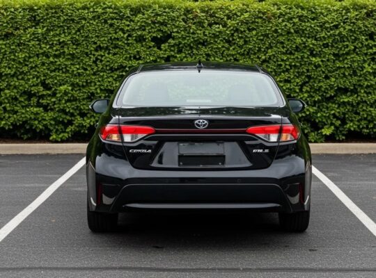 تويوتا كورولا سوداء 2020 ، black Toyota Corolla 20