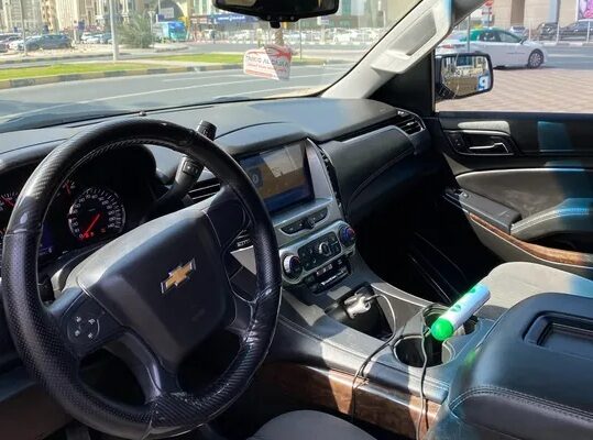 شيفورليه تاهو اسود داخل اسود بحالة ممتازة 2017 v8