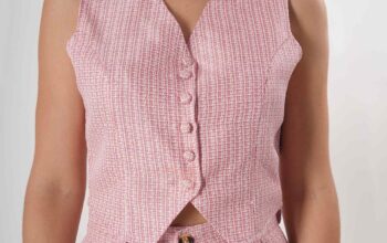 Pink & White Co Ord Set – Stylish & Elegant