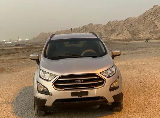 فورد ايكو سبورت 2021 خليجي فضي اللون