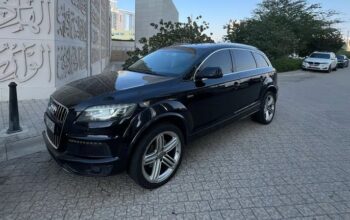 اودي Q7 اس لاين 2013 خليجي سبغ وكالة الممشى 150 ال