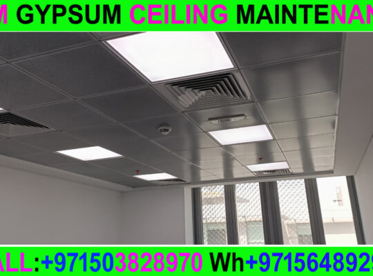 Gypsum ceiling contractor in Umm Al Quwain Dubai