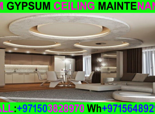 Gypsum ceiling contractor in Umm Al Quwain Dubai