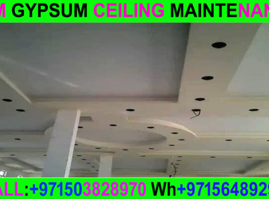 Gypsum ceiling contractor in Umm Al Quwain Dubai