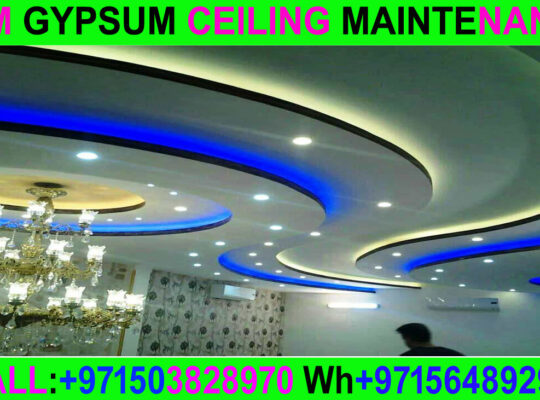 Gypsum ceiling contractor in Umm Al Quwain Dubai