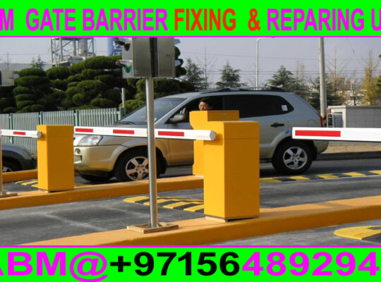 Automatic Gate Barrier Fixing Company Dubai Ajman