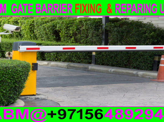 Automatic Gate Barrier Fixing Company Dubai Ajman