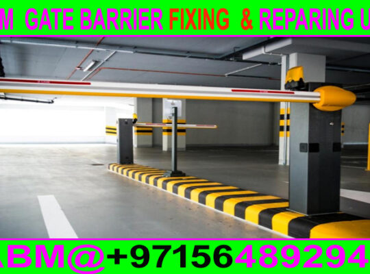 Automatic Gate Barrier Fixing Company Dubai Ajman