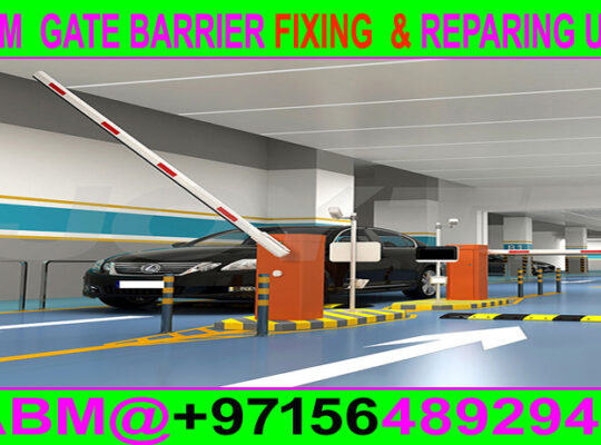 Automatic Gate Barrier Fixing Company Dubai Ajman