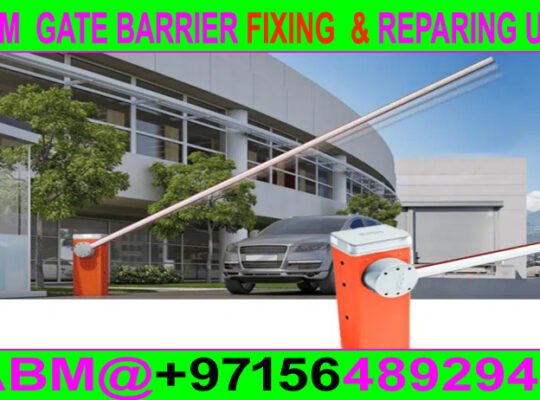 Automatic Gate Barrier Fixing Company Dubai Ajman