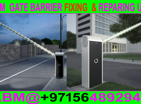 Automatic Gate Barrier Fixing Company Dubai Ajman