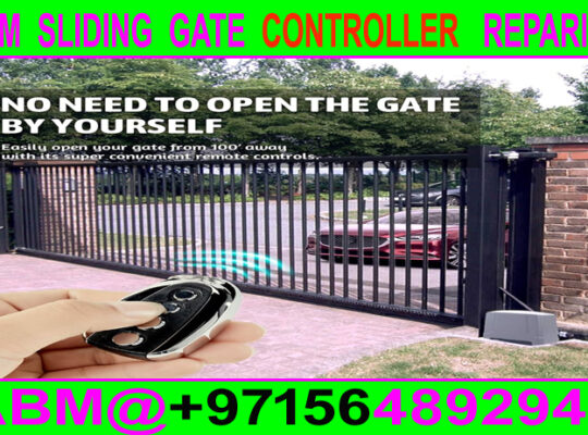 Automatic Sliding Gate controller Machine Fixing