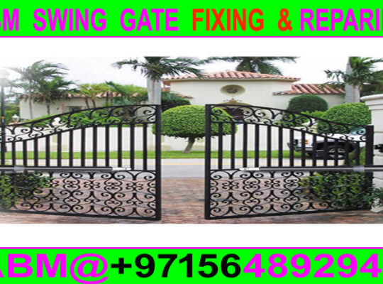 Swing Gate Opener Fixing Company Dubai Ajman Sharj