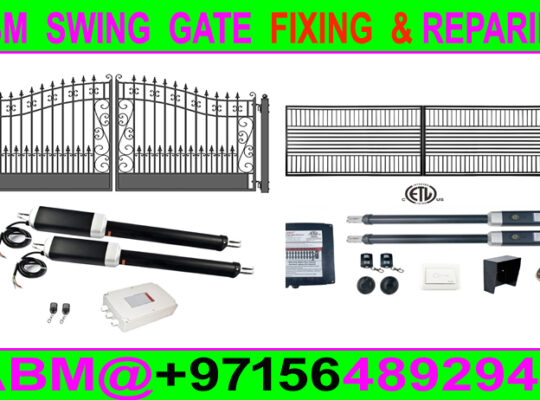 Swing Gate Opener Fixing Company Dubai Ajman Sharj