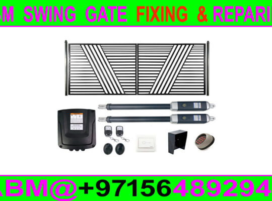 Swing Gate Opener Fixing Company Dubai Ajman Sharj