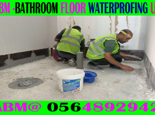 Bathroom Waterproofing in Dubai Sharjah Ajman