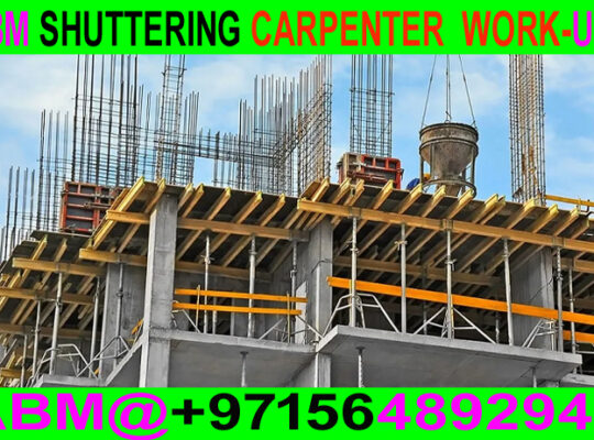 Shuttering and Formwork Contractors In Dubai Ajman