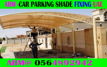 Modern Car Parking Shade Fixing in Dubai Ajman Shj