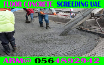 Concrete Floor Screeding Contractor Ajman Dubai Sh