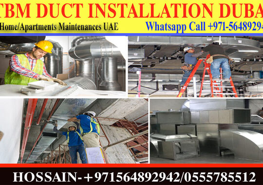 AC Duct Installation Contractor Dubai Ajman Sharja
