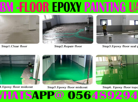 Industrial Epoxy flooring Company in Ajman Dubai