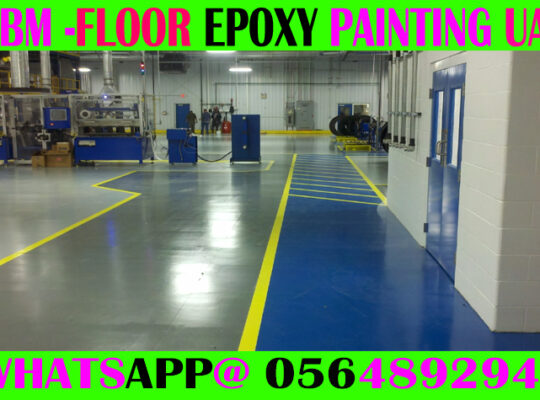Industrial Epoxy flooring Company in Ajman Dubai