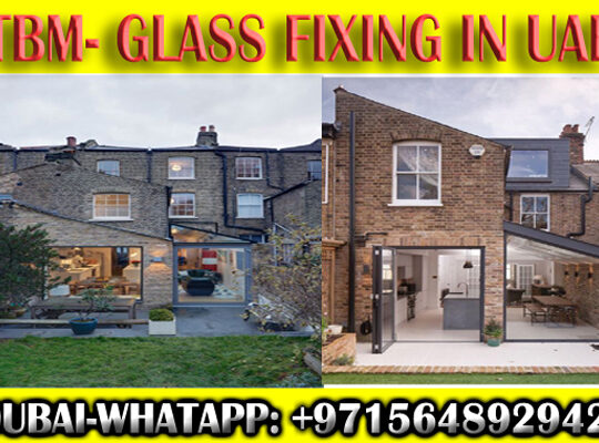 Glass fixing contractor Ajman Dubai Sharjah Rak