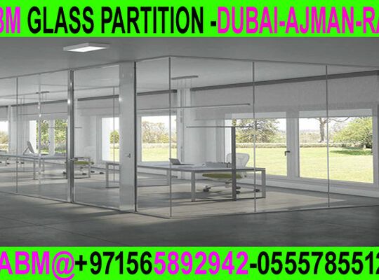Glass Partition Contractor Ajman Dubai Sharjah