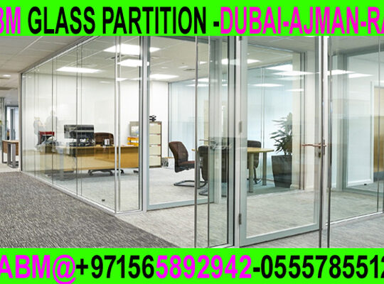 Glass Partition Contractor Ajman Dubai Sharjah