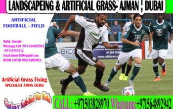 Football field Artificial Grass Fixing Dubai