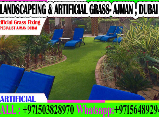 Outdoor Artificial Grass Fixing Company Ajman Shar