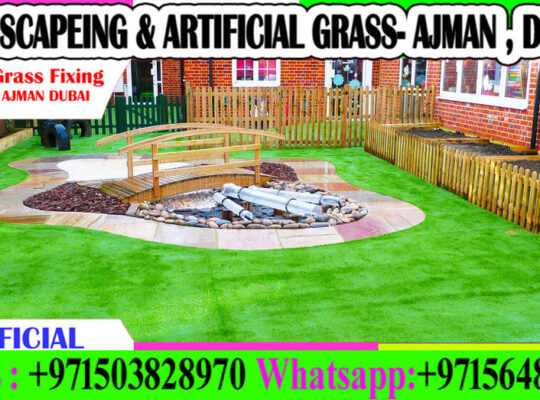Outdoor Artificial Grass Fixing Company Ajman Shar