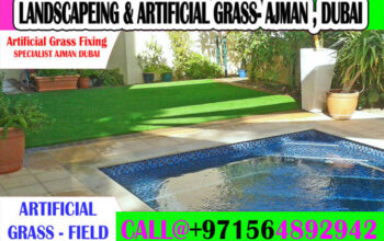 Garden Artificial Grass Fixing In Dubai -Ajman –Sh