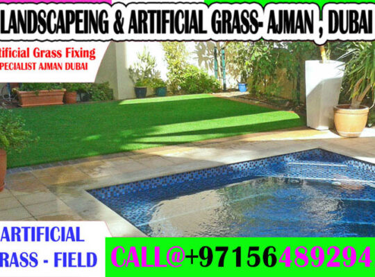 Garden Artificial Grass Fixing In Dubai -Ajman –Sh
