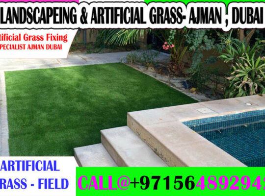 Garden Artificial Grass Fixing In Dubai -Ajman –Sh