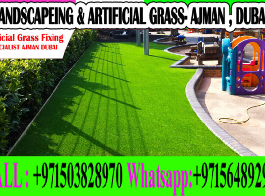 Garden Artificial Grass Fixing In Dubai -Ajman –Sh