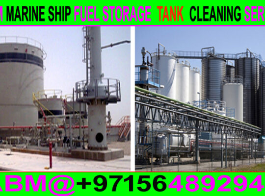 Marine Ship storage Tank Cleaning Services work Aj