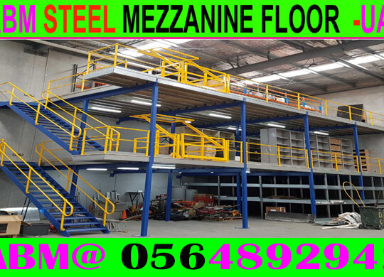 Mezzanine floor Workshop Contractor in Dubai Ajman